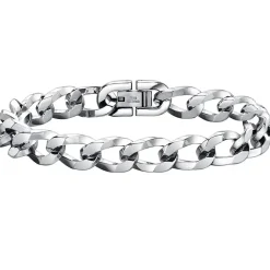 Abreck herrearmbånd i stål.