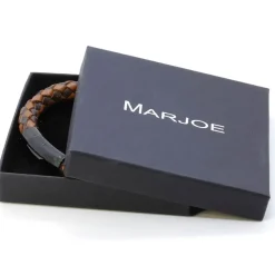 Armbånd læder Mørk/Lys