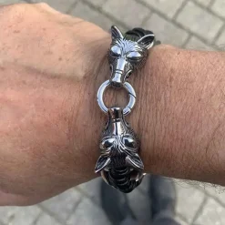 Armbånd ulvehoved