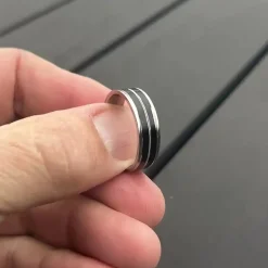 Ayer Rustfri stål ring.