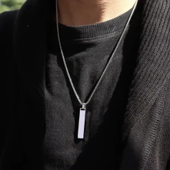 Basic halskæde i ædelstål