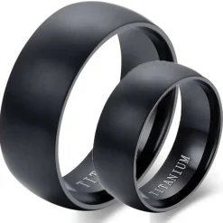 BK Titanium forlovelsesring mat