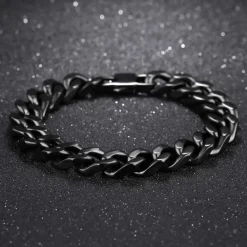 BL4 hammersort stålarmbånd