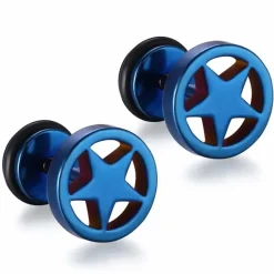 Blå stjerne ørestik - Bluecoatet