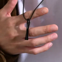 BlackC tungsten halssmykke