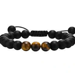 Blackstone sorte perlearmbånd