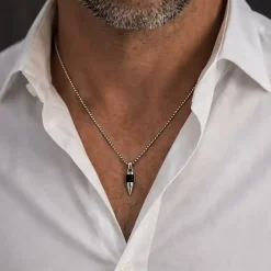 BulletCore Steel halskæde sort