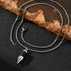 BulletCore Steel halskæde sort