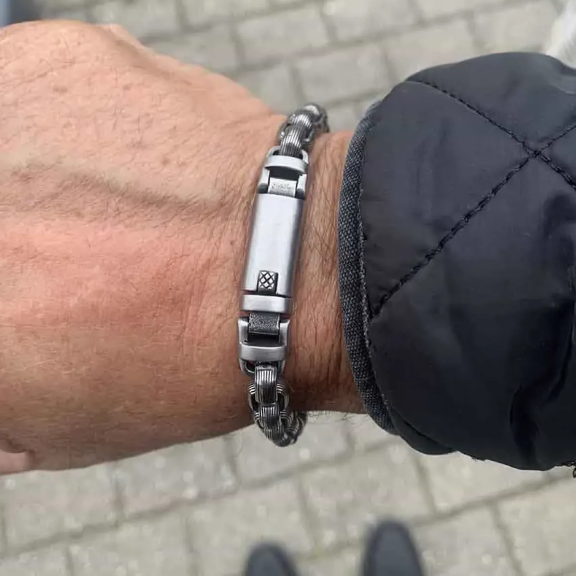 Bullish stålarmbånd 8mm