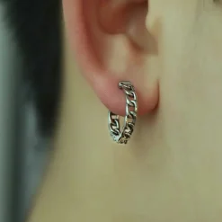 Chiby øreringe i ædelstål 16cm