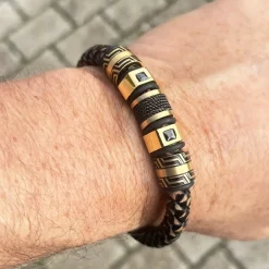 Classico herrearmbånd IP gold deluxe