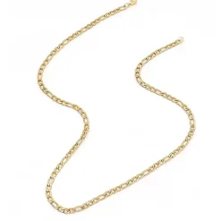 Comte halskæde i ædelstål Golden