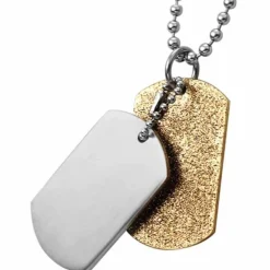 Craig Forgyldt Tags halssmykke