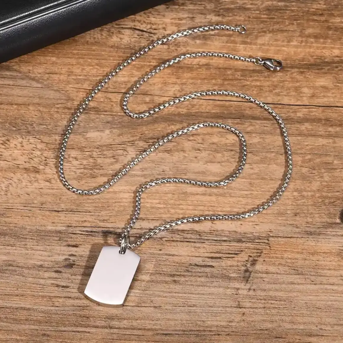 Dog Tags i blank ædelstål