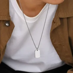 Dog Tags i forgyldt ædelstål