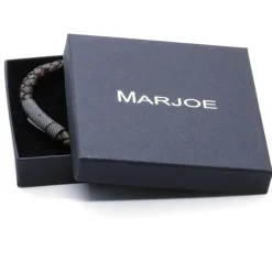 Elian læderarmbånd LUX Black in Brown