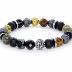 Emerall perlearmbånd LUX