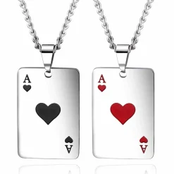 ES parsmykker i rustfri stål