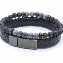 EX. Netri sort og perler 2 stk.