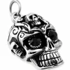 Face Of Skull - halssmykke med kæde