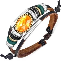 Fashion armbånd "Zark" Læder