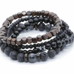 Four pearls / 4 stk perlearmbånd