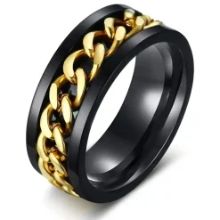 Golden chain herrering blackcoatet