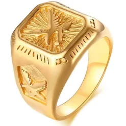 Golden Eagle Signetring – Symbol på styrke og frihed