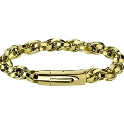 Golden Nine steel armbånd / 9mm