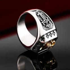 Golden skull for mænd