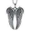 Grow wings halssmykke i rustfri stål.