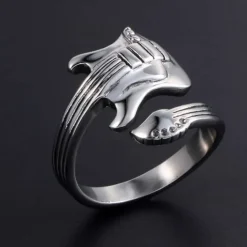 Guitar rock rustfri stålring