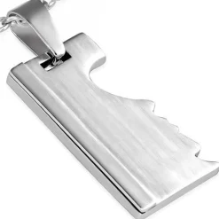 Halssmykke i rustfrit stål (316L)