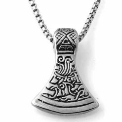 Halssmykke "Nordisk Hammer" stål