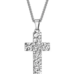 Hammer kors i blank stål