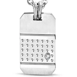 Hank Halssmykke 316L matteret