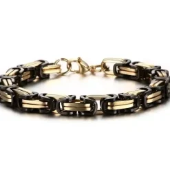 Hawn Black Gold armbånd i stål 8mm