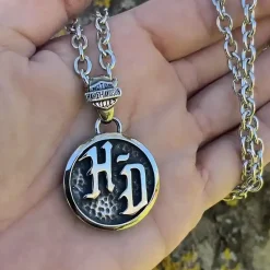 HD rustfri stål halssmykke.