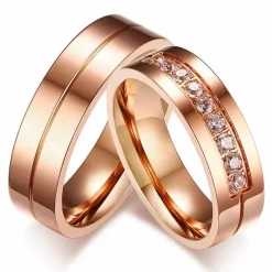 Heavenly Rosé forlovelse eller vielsesring