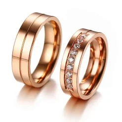 Heavenly Rosé forlovelse eller vielsesring