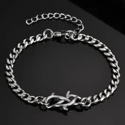 Iron knot / Herrearmbånd i rustfrit stål.