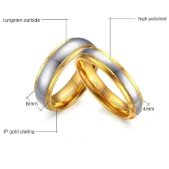 Kalea forlovelsesring tungsten