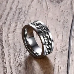 Kæde herrering i stål.