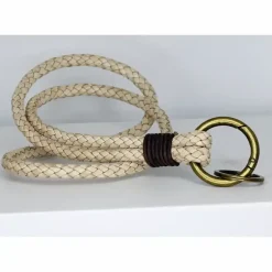 Keyhanger i 8mm læder "80cm"