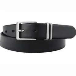 Klassisk læderbælte steel