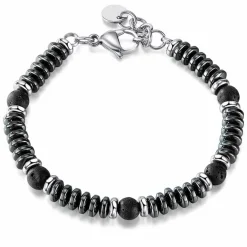 Lava og hametit perler "Straight"