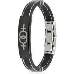 Læderarmbånd "Pride"