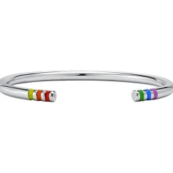 Lgbt Pride Bangle i ædelstål.