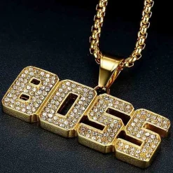 Like a Boss - halssmykke 2x5 cm