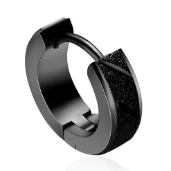 Livey ørering ædelstål Blackcoat